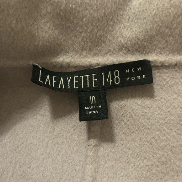 LAFAYETTE 148 Wool/Angora Blend Jacket Size 10 - Picture 8 of 9